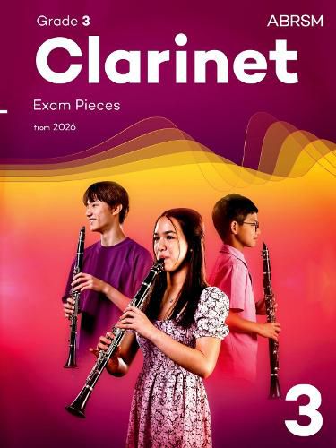 Cover image for Clarinet Exam Pieces from 2026, ABRSM Grade 3