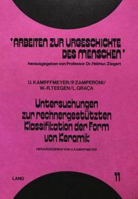 Cover image for Untersuchungen Zur Rechnergestuetzten Klassifikation Der Form Von Keramik