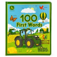 Cover image for John Deere Kids 100 First Words