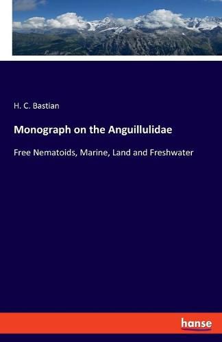 Cover image for Monograph on the Anguillulidae: Free Nematoids, Marine, Land and Freshwater