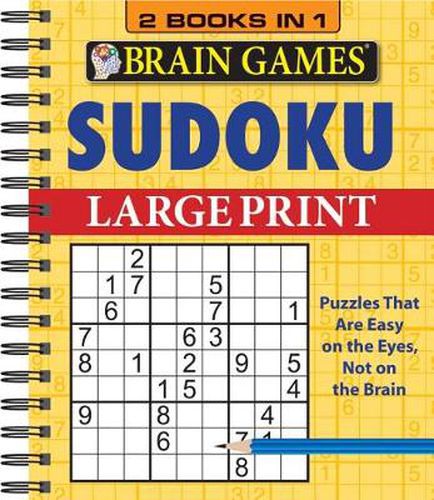 Cover image for Brain Games - 2 Books in 1 - Sudoku