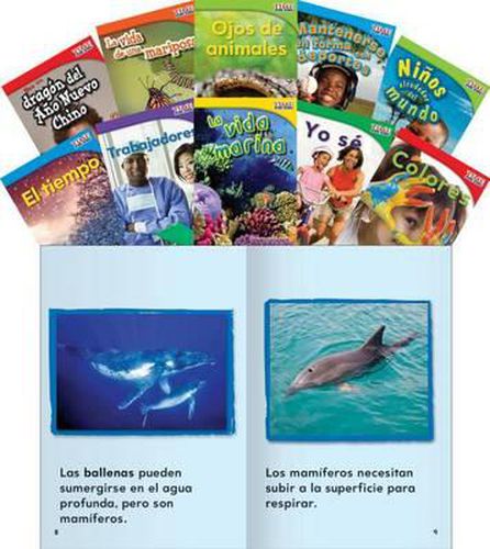 Cover image for Time for Kids Informational Text Grade 1 Readers Spanish Set 2 10-Book Set (Time for Kids Nonfiction Readers)