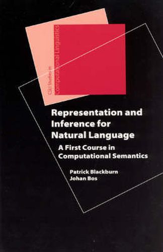 Cover image for Representation and Inference for Natural Language