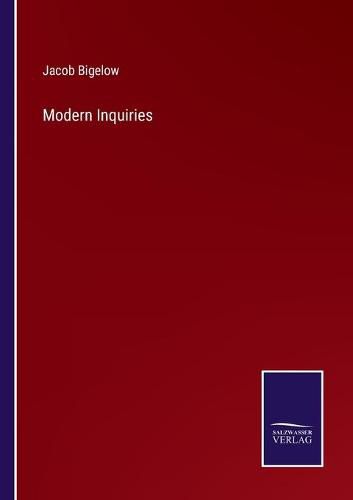 Cover image for Modern Inquiries