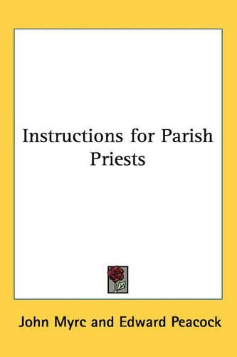 Cover image for Instructions for Parish Priests