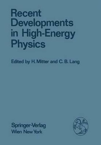 Cover image for Recent Developments in High-Energy Physics