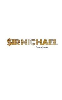 Cover image for Gold graphic sir Michael branded Blank page Creative Note journal