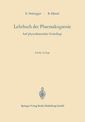 Cover image for Lehrbuch der Pharmakognosie