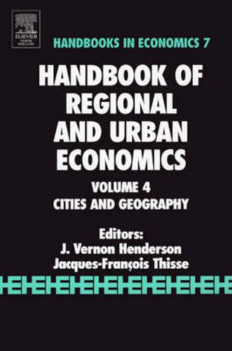 Cover image for Handbook of Regional and Urban Economics: Cities and Geography