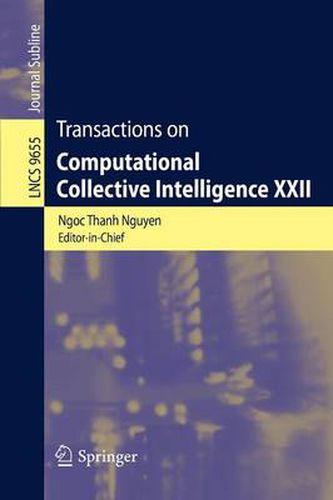 Cover image for Transactions on Computational Collective Intelligence XXII