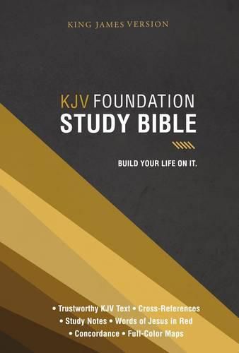 Cover image for KJV, Foundation Study Bible, Hardcover, Red Letter: Holy Bible, King James Version