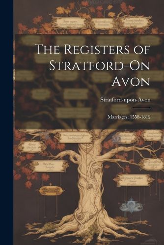 Cover image for The Registers of Stratford-On Avon