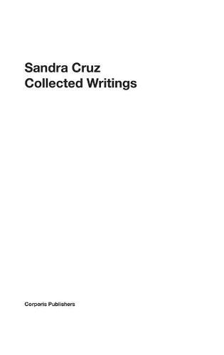 Cover image for Sandra Cruz - Collected Writings