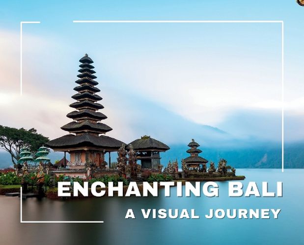 Cover image for Enchanting Bali A Visual Journey