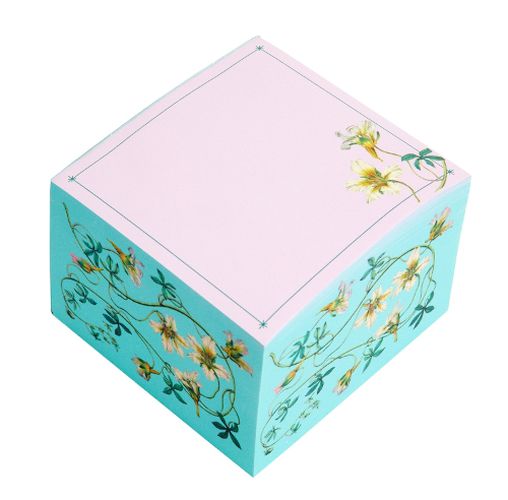 Cover image for Art of Nature: Botanical Memo Cube