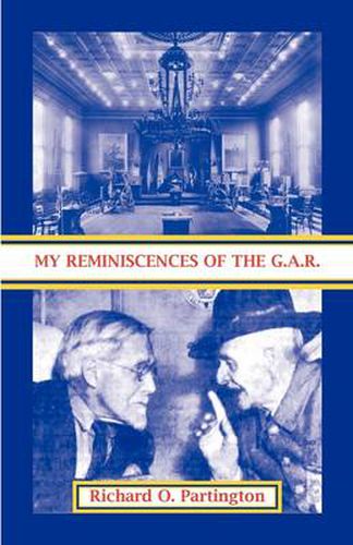 Cover image for My Reminiscences of the G.A.R.
