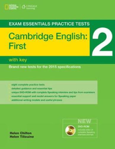 Cover image for Exam Essentials Practice Tests: Cambridge English First 2 with Key and DVD-ROM