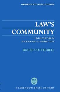 Cover image for Law's Community