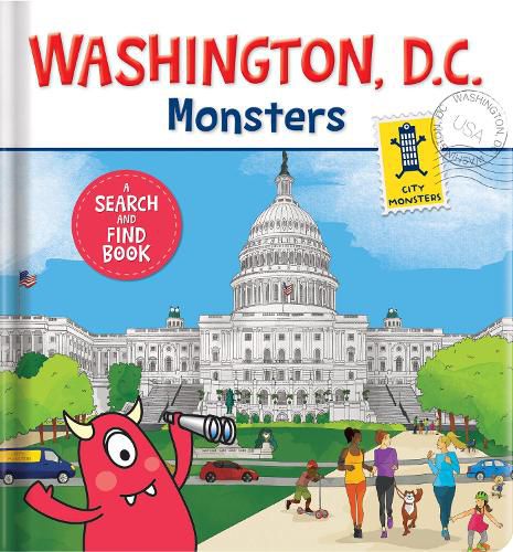 Cover image for Washington D.C. Monsters: A Search-and-Find Book