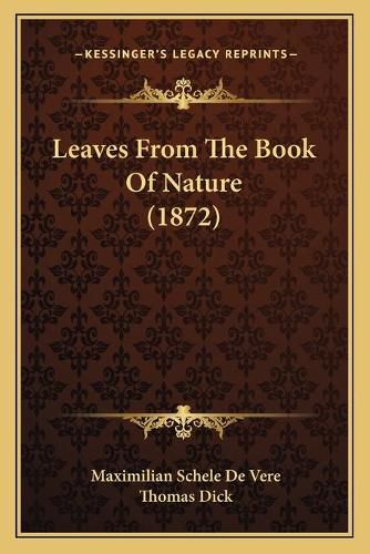 Cover image for Leaves from the Book of Nature (1872)