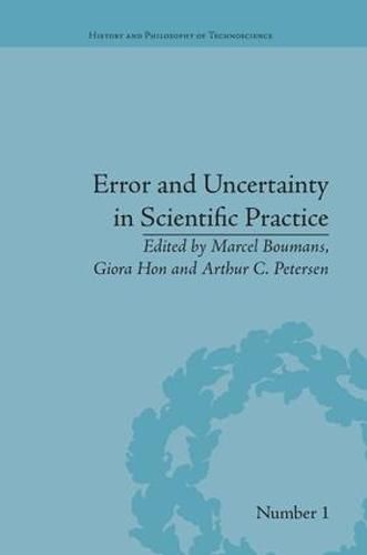 Cover image for Error and Uncertainty in Scientific Practice