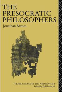 Cover image for The Presocratic Philosophers