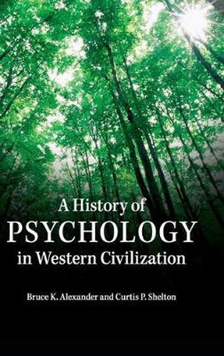 Cover image for A History of Psychology in Western Civilization