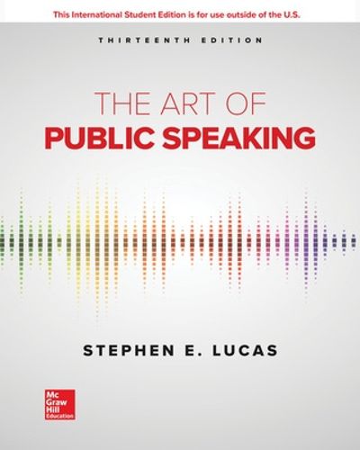 Cover image for ISE The Art of Public Speaking