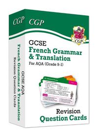 Cover image for GCSE AQA French: Grammar & Translation Revision Question Cards