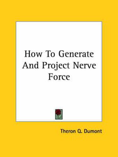 Cover image for How to Generate and Project Nerve Force