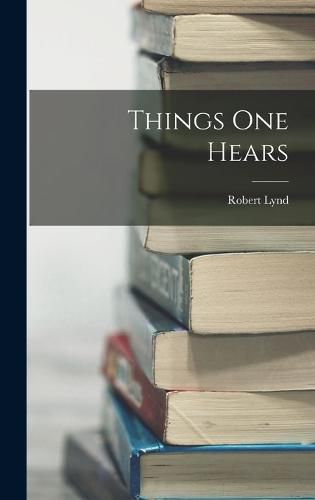 Things One Hears