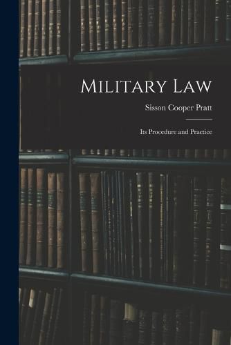 Cover image for Military Law