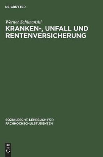 Cover image for Kranken-, Unfall Und Rentenversicherung