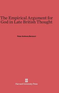 Cover image for The Empirical Argument for God in Late British Thought