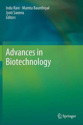 Cover image for Advances in Biotechnology