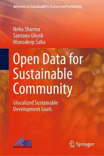 Cover image for Open Data for Sustainable Community: Glocalized Sustainable Development Goals