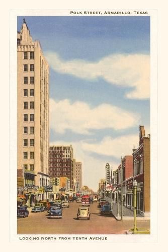 Cover image for Vintage Journal Polk Street, Amarillo, Texas