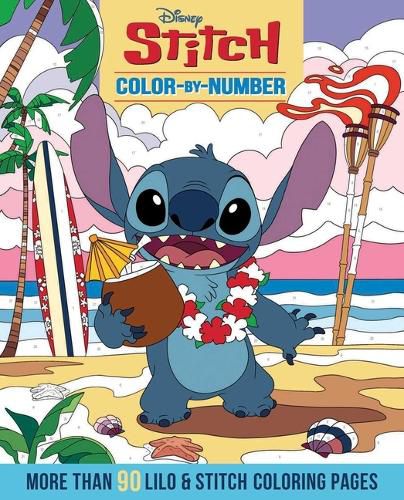 Disney Stitch Color-By-Number