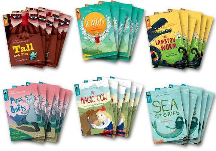 Cover image for Oxford Reading Tree TreeTops Greatest Stories: Oxford Level 8-9: Class Pack