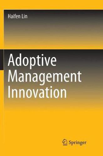 Cover image for Adoptive Management Innovation