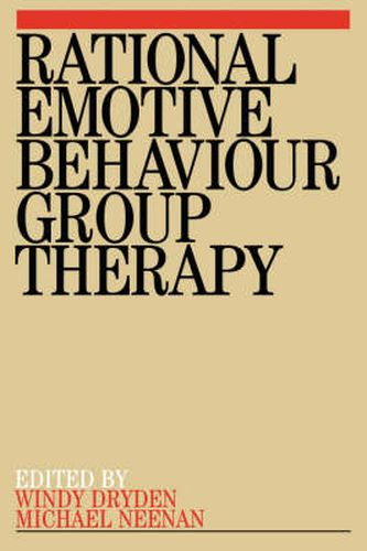 Cover image for Rational Emotive Behaviour Group Therapy