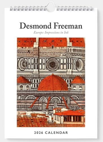 Cover image for Desmond Freeman 2026 Wall Calendar