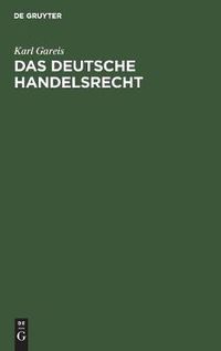 Cover image for Das deutsche Handelsrecht