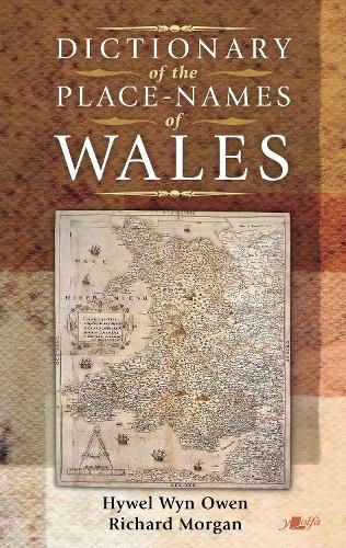 Cover image for Dictionary of the Place Names of Wales