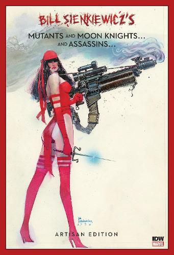 Cover image for Bill Sienkiewicz's Mutants and Moon Knights and Assassins Artisan Edition