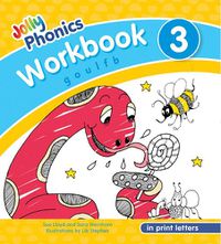 Cover image for Jolly Phonics Workbook 3: in Print Letters (American English edition)