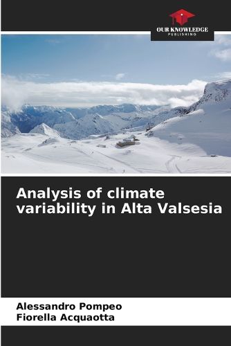 Cover image for Analysis of climate variability in Alta Valsesia