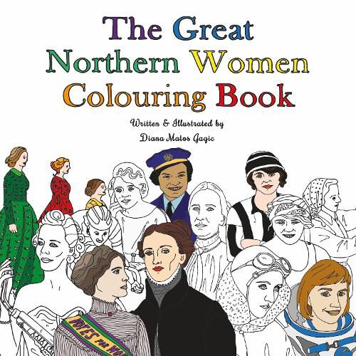 Cover image for The Great Northern Women Colouring Book