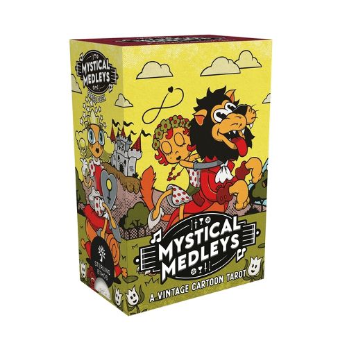 Cover image for Mystical Medleys: A Vintage Cartoon Tarot