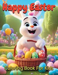 Cover image for Happy Easter Coloring Book for Kids